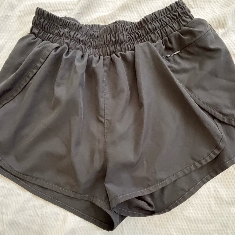 Women's Charcoal Athletic Shorts